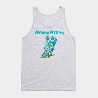 Meow Miami Tank Top